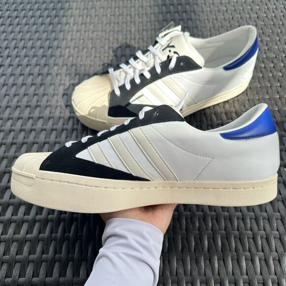 Adidas Y-3 Yohji Star White Bold Blue Men\'s Athletic Shoes FX0895 Size 12